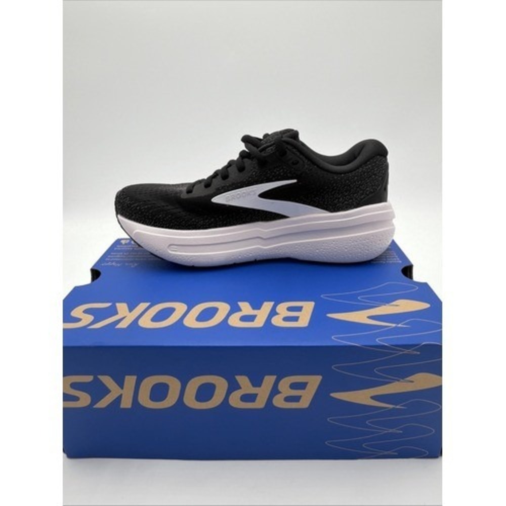 Brooks Women's Ghost Max 2 Running Shoes Black White Orchid Ice Size 7.5 NWB - Picture 5 of 10